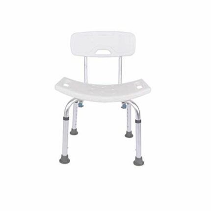 Bath Stools,Elderly Pregnant Woman Shower Chair Bath Stool with Backrest Shower Stool
