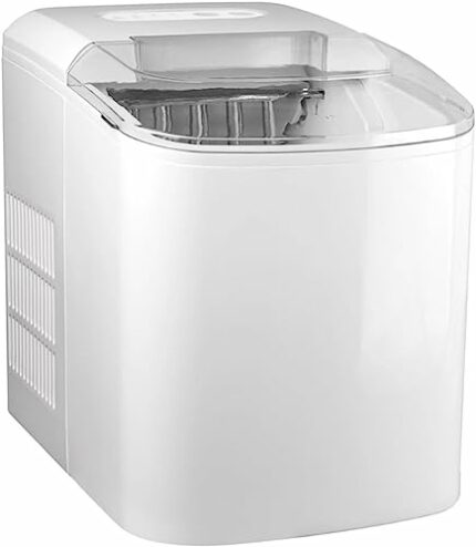 Shykey countertop ice machine 26-Pound Automatic Portable Countertop Ice Maker Machine - White Home Appliance Ice Cube Maker ice maker machine