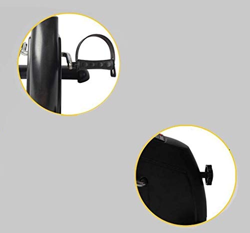 TWDYC Mini Cycle Bike Stationary Exercise Leg Low Impact Portable for Under Your Office Desk Slim Design High 7.87英寸(20厘米)