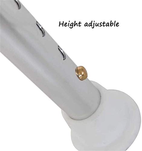 Bath Stools,Shower Stool Bath Chair Bathroom with Backrest Seat Made of Stainless Steel Height Adjustable Portable Non-Slip Handicapped Mature Wo