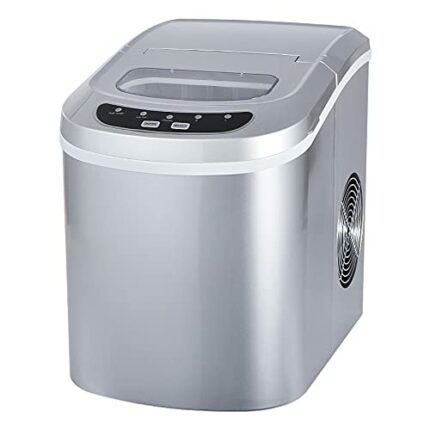 XIAOJUN Small Commercial Automatic Ice Maker Household Ice Cube Make Machine for Home Use, Bar, Coffee Shop