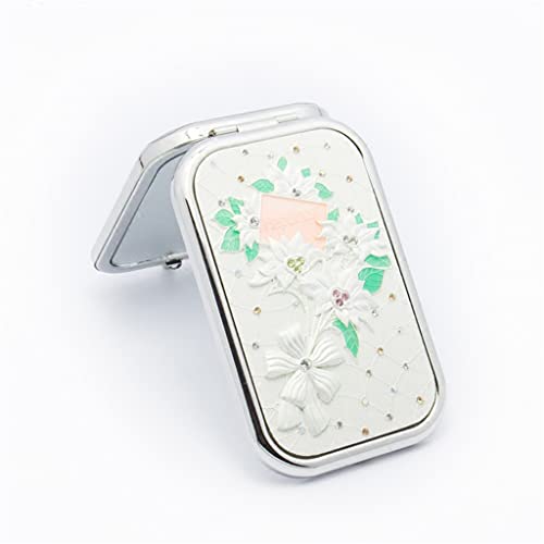 JYDBRT Pattern Makeup Portable Portable Double-sided Folding Small Girlfriend Gift