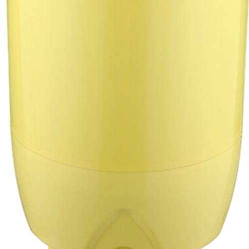 XYZMDJ Portable Washing Machine Single-barrel Baby Fully-automatic Wheel home Small Mini Washing Machine Yellow Mini Barril