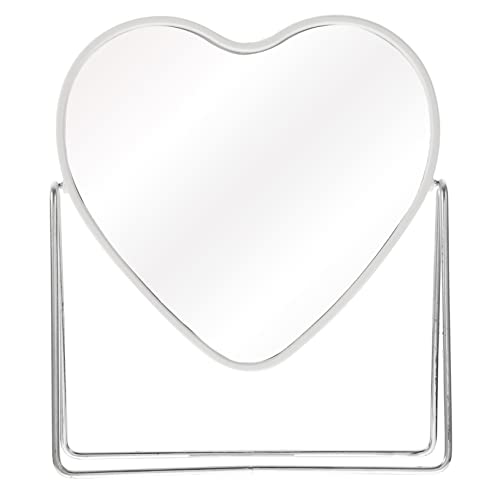 FOMIYES 4pcs double sided makeup mirror square mirrors make up holder double sided mirror travel mirror with magnification office tables for home