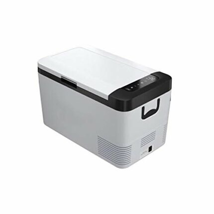 SDFGH Portable 25L Car Home Refrigerator Mini Fridge AC100-240V DC12/24V Cold Storage Outdoor Household Compressor Single