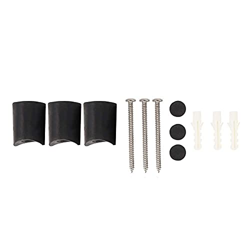 Fdit Single Stainless Steel Pipe Wine Bottle Holder Wall Mounted Vertical Red Wine Bottle Holder Rack Elegant Storage for Kitchen Dining Room Bar