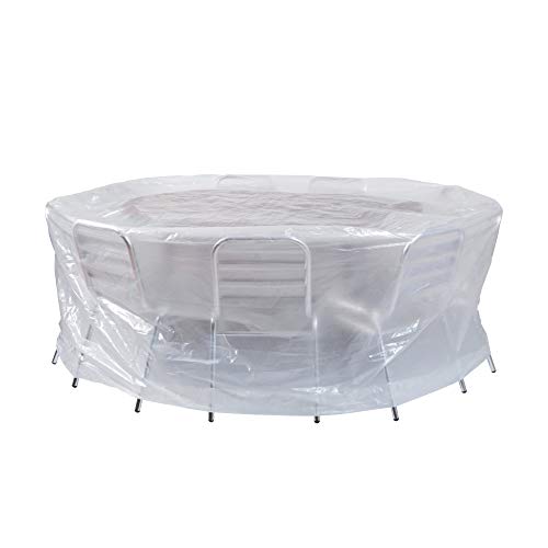 RIBILAND 07352 Table/Chair Cover Round Transparent