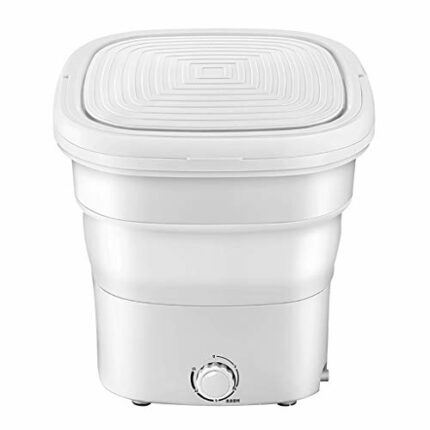 Washing Machines Camping Washing Machine,Portable Mini Washing Machine,Foldable Personal Clothes Washer,3.5 K(mini washing machine) (White)