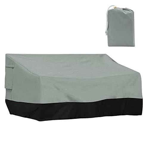 Opaltool Garden Sofa Cover, 210D Oxford Waterproof Garden Furniture Cover Outdoor Patio Cover with Air Vent for Chair Sofas (M: 193 * 83 * 84cm)