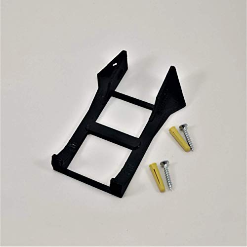 Echo Show 5 Corner Wall Mount Wall Bracket Stand Angled (Black)