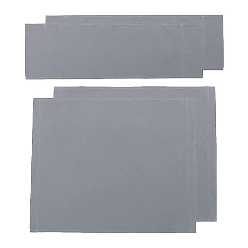 TBACW 2 Set (4pcs) Directors Chair Canvas Replacement Covers Kit for Directors Chairs,Movie Chair Replacement Canvas Seat and Back Oxford Cloth C