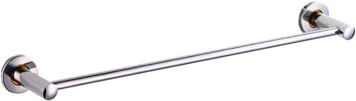 Bathroom Bath Towel Bar, Single Towel Rack for Bathroom, Towel Holder Wall Mount Tower Hanger/60Cm