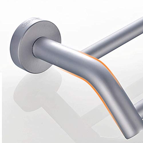 N/A Double Towel Bar Stainless Steel Bathroom Kitchen Towel Holder Dual Towel Rod Rustproof Wall Mount Towel rack