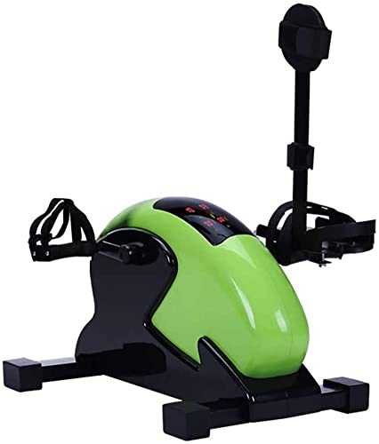 LUNEZY Rehabilitation Exercise Bike Foot Pedal Exerciser Foldable Portable Foot, Hand, Arm, Leg Exercise Pedaling Machine Folding Mini Stationary