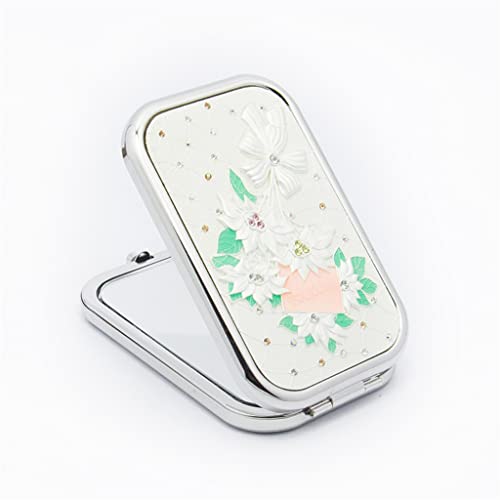 JYDBRT Pattern Makeup Portable Portable Double-sided Folding Small Girlfriend Gift