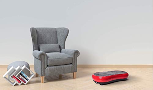 GLOBAL RELAX ZEN SHAPER® MINI vibration plate (2023 new model) - Fitness oscillating vibration platform – MP3 music – 3 exercise areas (walk-jogg