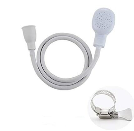 1 Pc Portable Handheld Shower Head and Hose Pet Showerhead Single Tap Hand Held Shower Sprayer for Bathing Baby Pets Vegetables