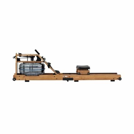 HAWEWE Water Rowing Machine For Home Gym Foldable Ash Wood Rower Machine With LCD Monitor For Cardio Training 330lbs Max Capacity Indoor Fitness