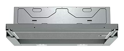 Siemens iQ100 LI64LA521 Semi-Integrated Cooker Hood (Semi-Recessed) Metallic, Silver, 389 m³/h B