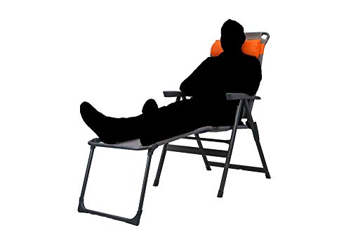 Portal Outdoor Anna Footrest Classic (Suitable Ken Chair) Additional Add-On, Portable, Lightweight, Ideal For Outdoors, Garden, Camping And More