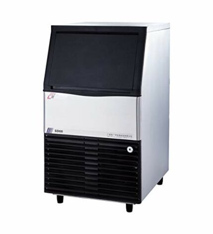 TX® Commercial Ice Maker Stainless Steel Automatic Ice Machine Industrial Ice Maker Machine ice Cube Maker Auto Clean with Control Panel (220V/50