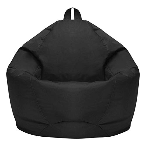 MOVKZACV Bean Bag Chair Cover Only Without Filling,Gamer Recliner Cover - 70x 80cm(28 * 32inch), Washable Oxford fabric, Sturdy Zipper Beanbag Ca