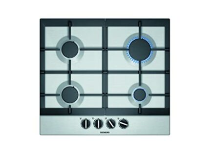 Siemens EC6A5PB90 Gas Hob with stepFlame Technology, Sword Dials, 60cm, Stainless Steel, iQ500, Built in