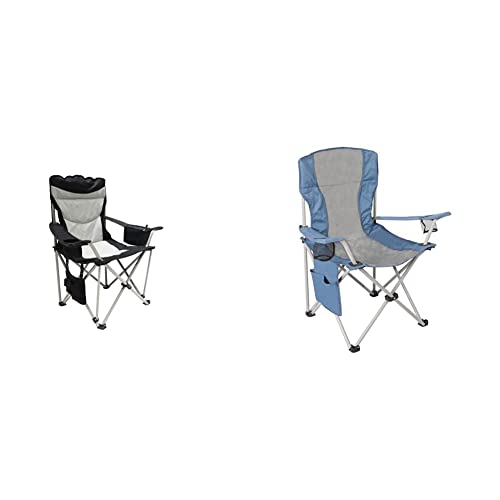 Homecall camping Folding chair 600D polyester with cooler pocket magzine bag black creamy-white & 30115 camping Folding chair 600D polyester/rip
