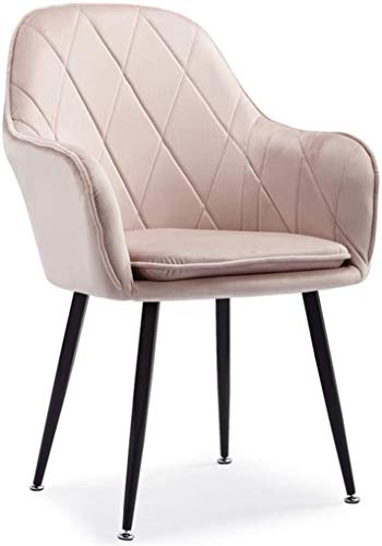 Modern Kitchen Dining Room Chairs Kitchen Dining Chairs Living Room Armchair with Metal Legs Velvet Seat And Backrests Kitchen Living Room Lounge
