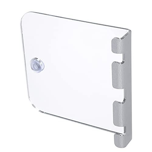 Pissente Fogless Shower Mirror Anti‑Fog Shower Mirror,Square Shower Mirror,Bathroom Shaving Mirror Bathroom Mirror Shower Mirrors