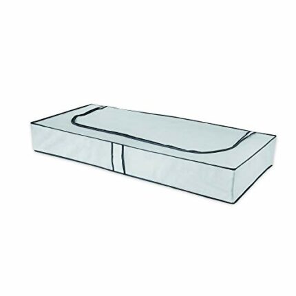 Compactor Extra Flat Underbed Case, Anti-Dust, World of Storage Range, White, Polypropylene and EVA, 45 x 108 x H15cm, RAN634, Non Woven 75G
