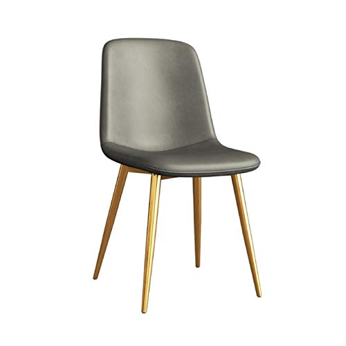 dining chair Kitchen Dining Room Furniture Chairs Faux Matte Suede Leather Dining Chairs with Backrest Soft Cushion And Sturdy Metal Legs For Off