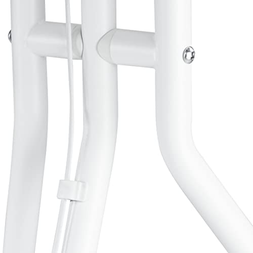 Hama 118093 - Television Floor Stand "Easel Design" (for TV size 37" - 75"), VESA up to 600x400, white, max load 40 kg, 191 cm