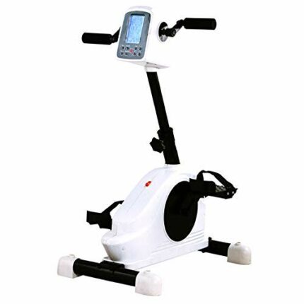 Indoor Pedal Exerciser, Adjustable Resistance Arm & Leg Fitness Training Machine for Handicap, And Stroke Survivor,Electronic Physical Therapy Re