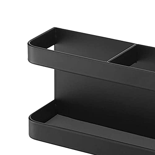 Magnetic Umbrella Stand, Wall-mounted Decorative Punch-free Sturdy Magnetic Umbrella Stand for Hotel (Black)