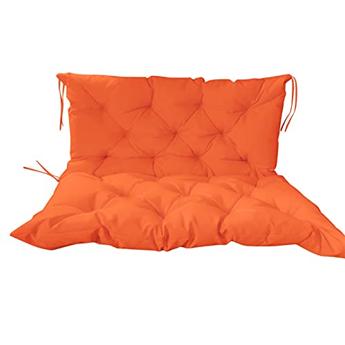 Indoor Outdoor Patio Garden Wicker Seat Bench Cushions Set Waterproof Anti UV 2 3 Seater Swing Backrest