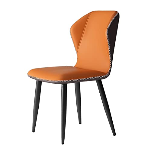 Kitchen Dining Room Furniture Chairs PU Leather Dining Chairs Padded Soft Seat Lounge Side Chair for Office Lounge Dining Kitchen Bedroom (Color