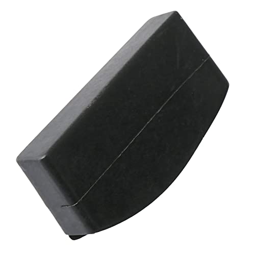 Etfbuy 50 Pcs Bed Board Plastic Bracket Single End 55mm Black Slat Caps Holders Connector Furniture Accessories for Holding Securing Wooden Slats