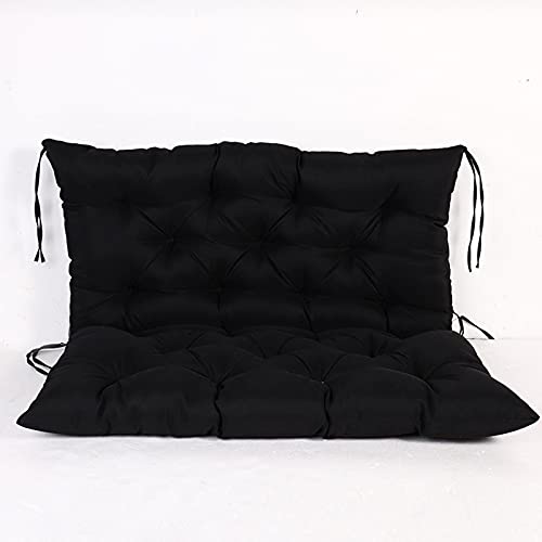 Indoor Outdoor Patio Garden Wicker Seat Bench Cushions Set Waterproof Anti UV 2 3 Seater Swing Backrest