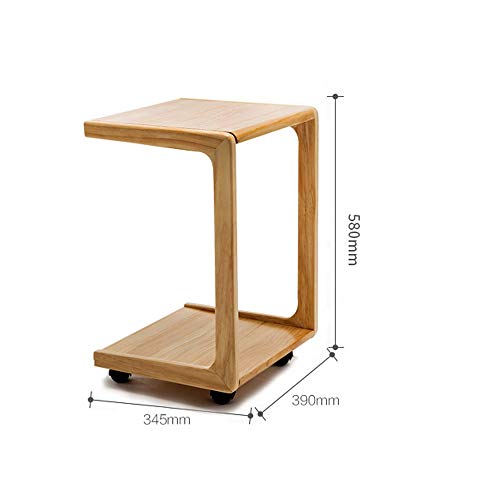 N/A Simple Bedside Sofa Side Table Bedside Table, Mini Simple Bedside Table Side Table Furniture with Wheels