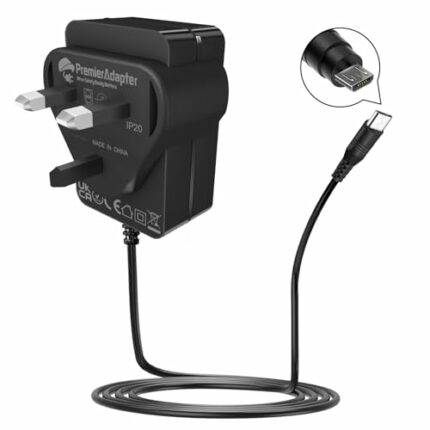 PremierAdapter Replacement Power Supply for AReplacemeC/DC Home Wall Google Chromecast Audio RUX-J42 5V2A [5U17]