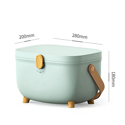 GAESHOW Medicine Box, First Aid Box, 2-Layer Multi Grid Large Capacity Medical Box Organizer, Portable Medicine Chest Storage Box, Medicine Stora