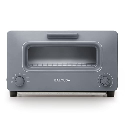 BALMUDA The Toaster | Steam Oven Toaster | 5 Cooking Modes - Sandwich Bread, Artisan Bread, Pizza, Pastry, Oven | Compact Design | Baking Pan | K
