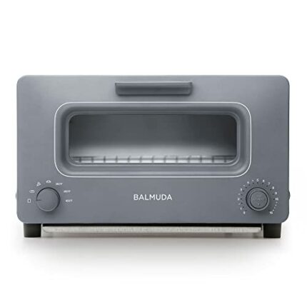 BALMUDA The Toaster | Steam Oven Toaster | 5 Cooking Modes - Sandwich Bread, Artisan Bread, Pizza, Pastry, Oven | Compact Design | Baking Pan | K