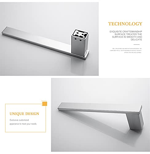 HIGOH Towel Racks,Towel Holder Towel Rail for Bathroom, Bathroom Towel Bar Towel Holder, Stainless Steel Hand Towel Holder, Wall Mounted Towel Ha