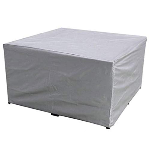 Outdoor Furniture Cover, Heavy Duty Patio Garden Furniture Cover | Square Polyester Waterproof Dustproof Anti-UV Chair Table Cover, Dustproof Scr
