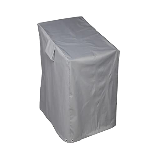Ascot Premium Stacking Chair Cover - 61 X 68 X 68/107 (H) cm Modern Grey