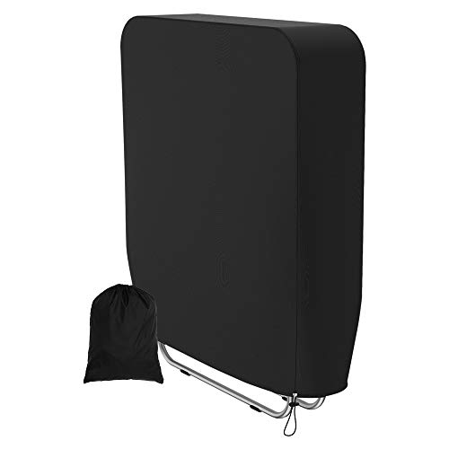 sigaer Outdoor Folding Recliner Chair Cover Garden Folding Reclining Chair Cover Zero Gravity Windproof 190T Cover with Storage Bag for Home Gard