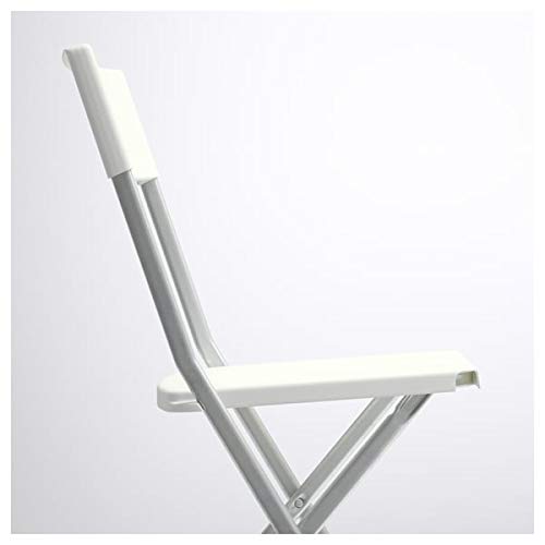 BestOnlineDeals01 GUNDE Folding chair, white, 41x45x78 cm durable and easy to care for. Foldable chairs. Dining chairs. Chairs. Furniture. Enviro