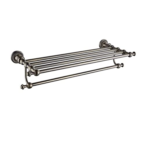 HIGOH Towel Racks,Bathroom Towel Rack Wall Mounted Towel Holder,Hardware Bathroom Rack,Kitchen Accessories Storage Rack,Wall-Mounted Kitchen and